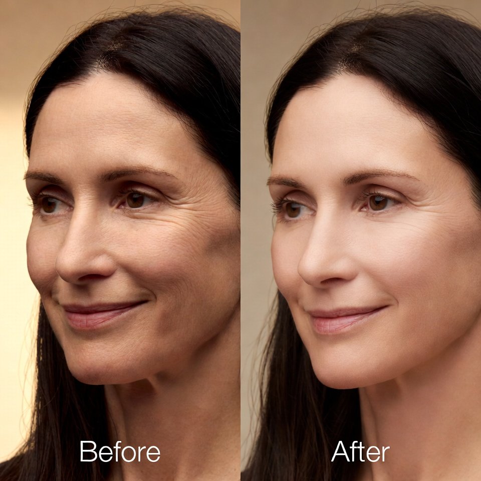 Antes e depois - Marina