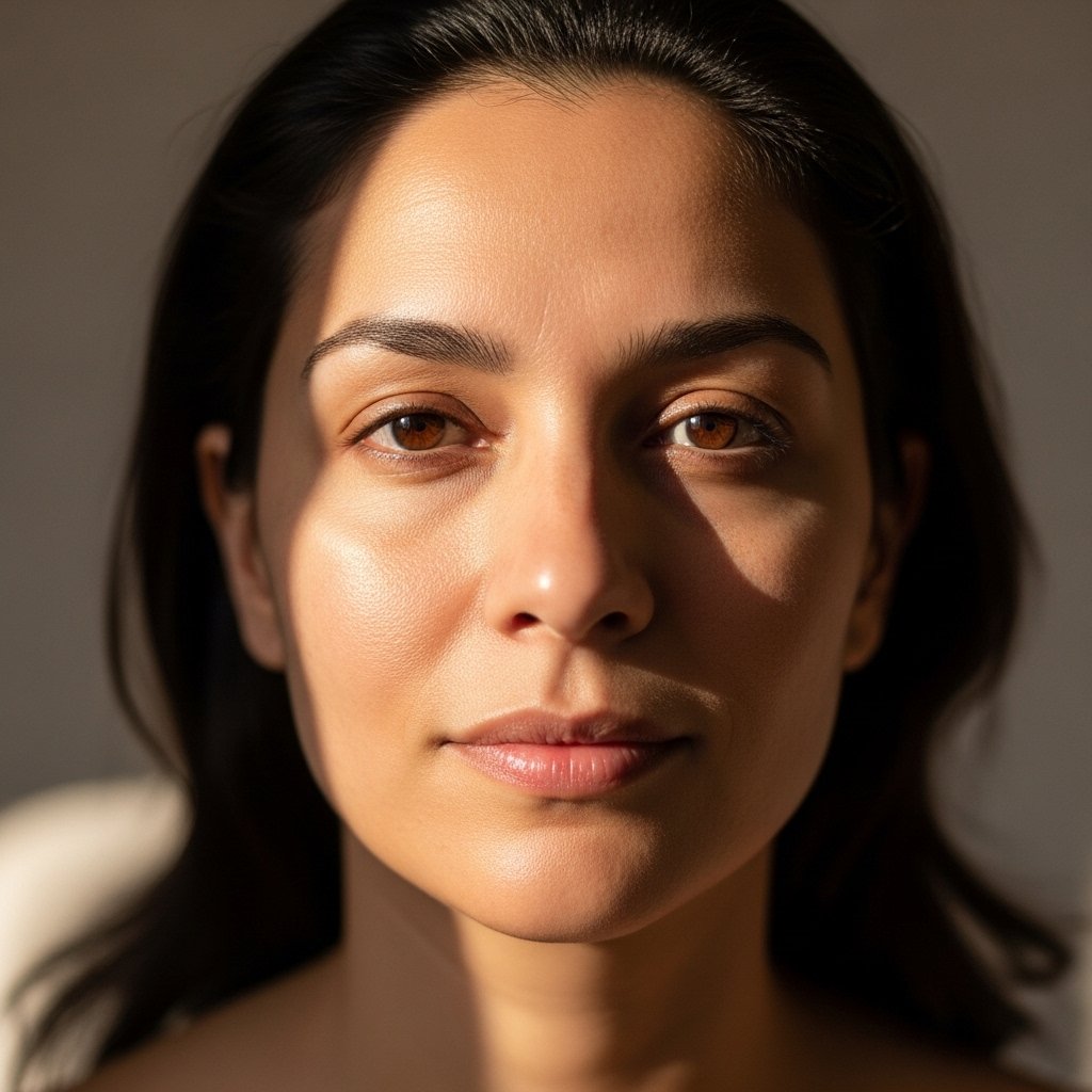 Resultado na região dos olhos - Luiza